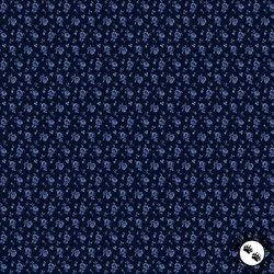 Windham Fabrics Jasper Blue Calico Indigo