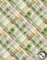Wilmington Prints Sunkissed Plaid Green Wilmington Prints Sunkissed Plaid Green