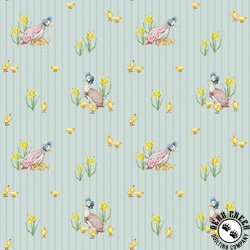 Riley Blake Designs Peter Rabbit and Friends Duck Stripe Blue