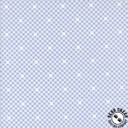 Moda Memory Lane Gingham and Dots Blue Moda Memory Lane Gingham and Dots Blue