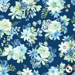 Windham Fabrics Buttercup Gather Navy