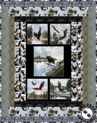 Majestic Bald Eagle Wings Free Quilt Pattern by Elizabeth's Studio Majestic Bald Eagle Wings Free Quilt Pattern by Elizabeth's Studio