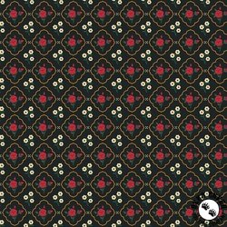 Riley Blake Designs Orchard House Medallions Black