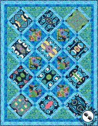 Paradise Falls Free Quilt Pattern