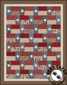 Hold 'em or Fold 'em - Stars and Stripes Free Quilt Pattern by Maywood Studio