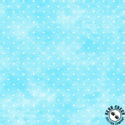 Maywood Studio Playtime Flannel Tiny Dot Aqua