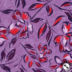 Riley Blake Designs Expressions Batiks A Nod to Mod Splash of Grenadine