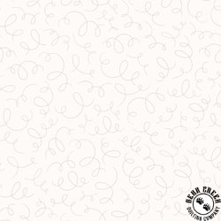 Maywood Studio Solitaire Ribbons Soft White