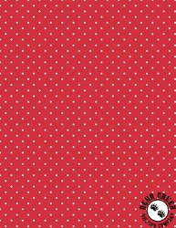 Wilmington Prints Sweet Cherry Dot Red