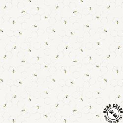 Windham Fabrics Afternoon In the Garden Bees White