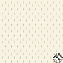 Andover Fabrics Plain and Simple Flower Pin Oatmeal