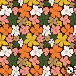 Cloud9 Fabrics Honey Garden Cosmos Multi Cloud9 Fabrics Honey Garden Cosmos Multi