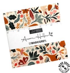 Acorn Hollow Charm Pack by Moda Acorn Hollow Charm Pack by Moda