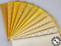 Kimberbell Basics and Beautiful Basics Extra Wide Strip Pack - SUNSHINE YELLOWS