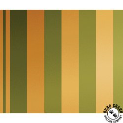 Benartex Flower Festival Key Stripe Olive/Gold Benartex Flower Festival Key Stripe Olive/Gold