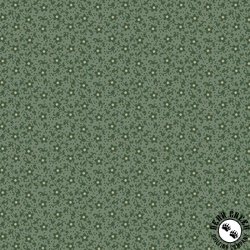Marcus Fabrics Grace Elizabeth Flower Scroll Green