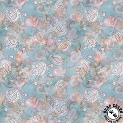 Benartex Gone Country Paisley Twilight Blue Benartex Gone Country Paisley Twilight Blue