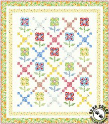 Garden Party Flower Meadow Free Quilt Pattern