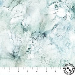 Northcott Tundra Crossing Ice Texture Light Blue Multi