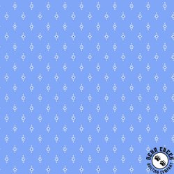Andover Fabrics Plain and Simple Flower Pin Bluebell