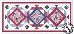 Patchwork Americana Table Runner Free Quilt Pattern