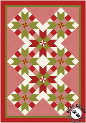 Stitcher's Flannel Holiday Ribbons Red/Green Free Quilt Pattern