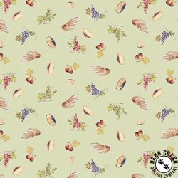 Clothworks Wine Tasting Picnic Light Olive