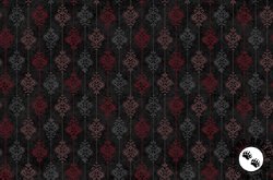 Maywood Studio Operetta Damask Stripe Black Maywood Studio Operetta Damask Stripe Black