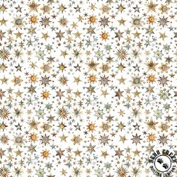 QT Fabrics Bohemian Sunrise Stars Cream QT Fabrics Bohemian Sunrise Stars Cream