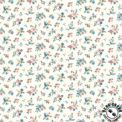 Riley Blake Designs Mary Catherine Ditsy Floral Cloud