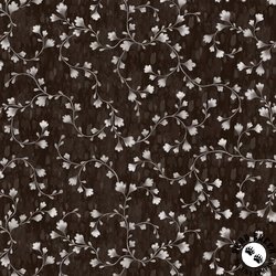 P&B Textiles Vineyard 108 Inch Wide Backing Fabric Vine Scroll Dark Steel P&B Textiles Vineyard 108 Inch Wide Backing Fabric Vine Scroll Dark Steel