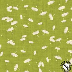 Benartex Wishflower Windy Day Lime