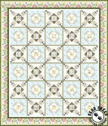 Folk Garden II Free Quilt Pattern
