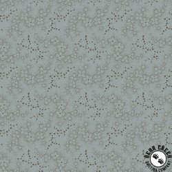 Maywood Studio Dark and Stormy Dot Flower Blue