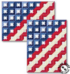 Stars and Stripes Faithful Flag Free Quilt Pattern Stars and Stripes Faithful Flag Free Quilt Pattern