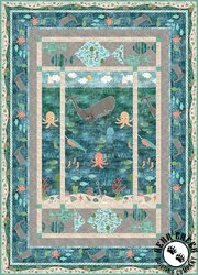 Under The Ocean Blue Free Quilt Pattern by Wilmington Prints