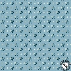 Andover Fabrics Cozy House Little Cutie Chambray