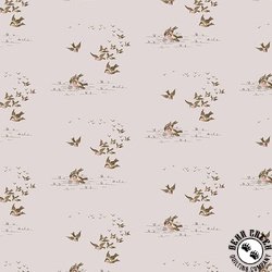 Andover Fabrics Ayla Flying Birds Lavender