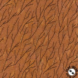 P&B Textiles Origins Branches Brown