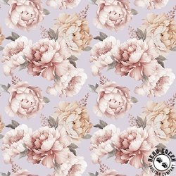 Riley Blake Designs Daybreak on the Prairie Peonies Purple Riley Blake Designs Daybreak on the Prairie Peonies Purple