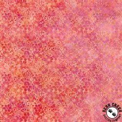 In The Beginning Fabrics Allure Shadow Flowers Red/Orange