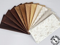 Kimberbell Basics and Beautiful Basics Extra Wide Strip Pack - EARTHY BROWNS