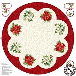 Northcott Holiday Joy Tree Skirt Panel