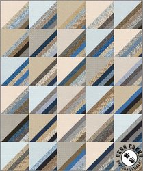 Micro Life Textures - Slanted Stripes Free Quilt Pattern