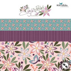 Juju's Petals Strip Roll by Riley Blake Designs Juju's Petals Strip Roll by Riley Blake Designs