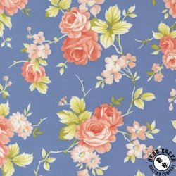 Moda Rosie Country Rose Blueberry Moda Rosie Country Rose Blueberry