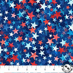 Northcott Patriot 108 Inch Wide Backing Fabric Star Navy