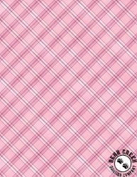 Wilmington Prints Fleur Amour Plaid Pink