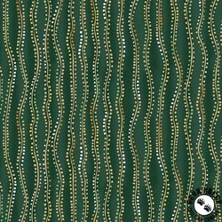 Andover Golden Stripe Green