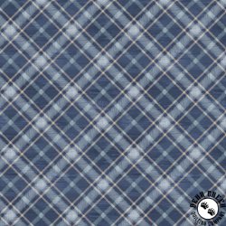 P&B Textiles Lakeside Days Lodge Plaid Navy